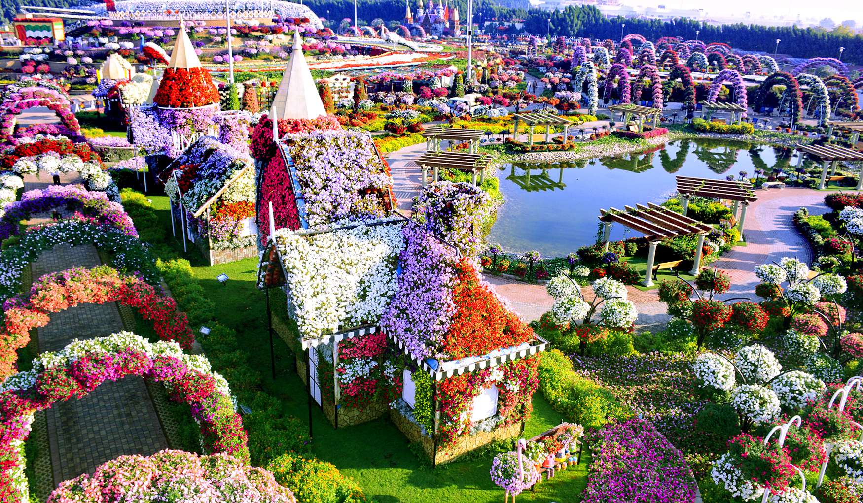 Парк Цветов Dubai Miracle Garden (ВРЕМЕННО ЗАКРЫТ)
