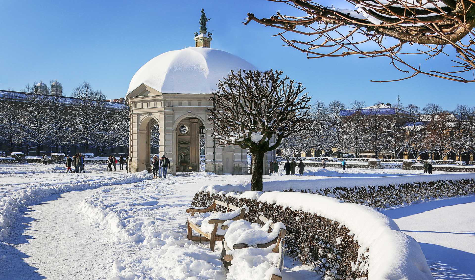 Мюнхен в январе: зимнее очарование Баварии