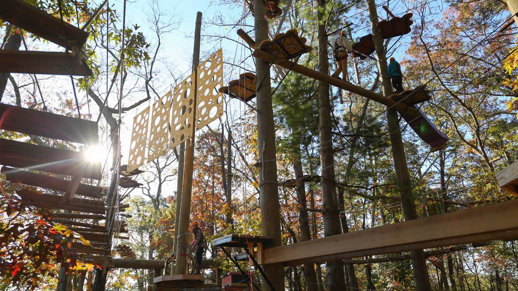 Asheville Treetops Adventure Park