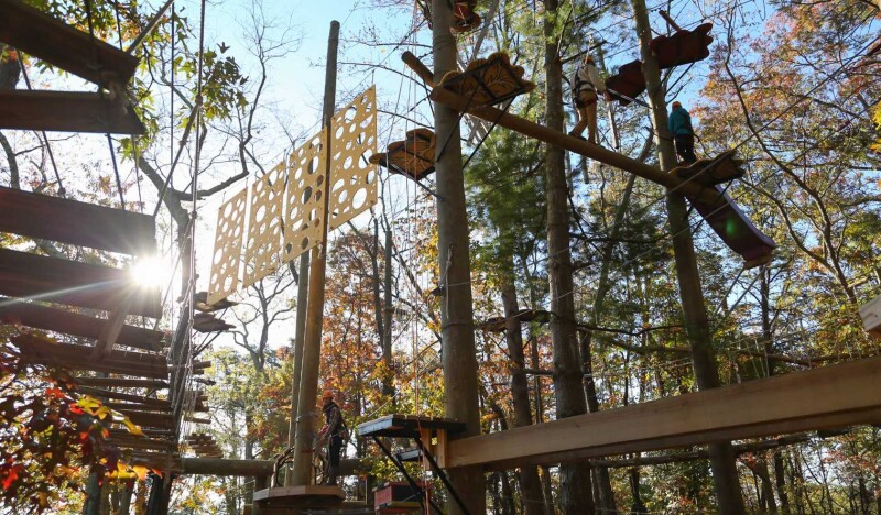 Asheville Treetops Adventure Park