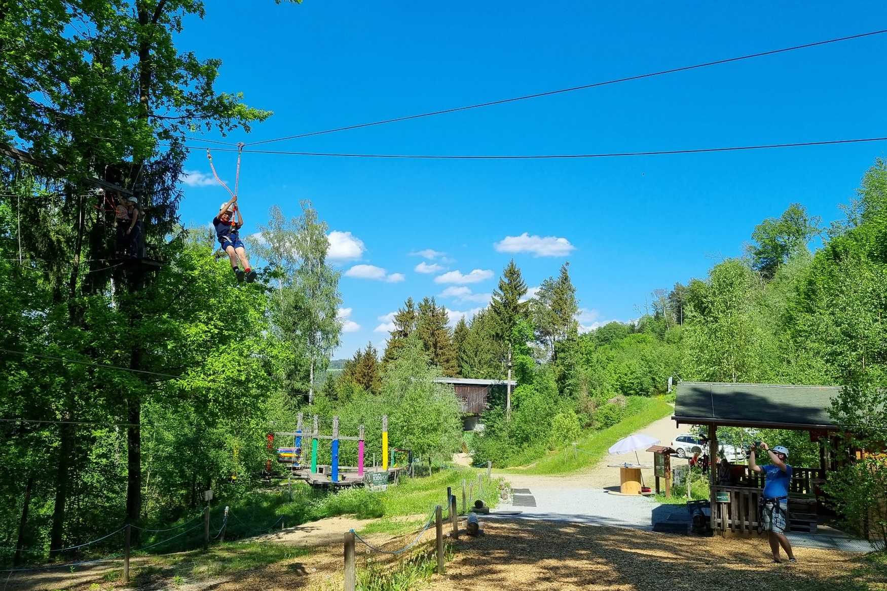 Hochseilgarten Kaolinum Rope Park