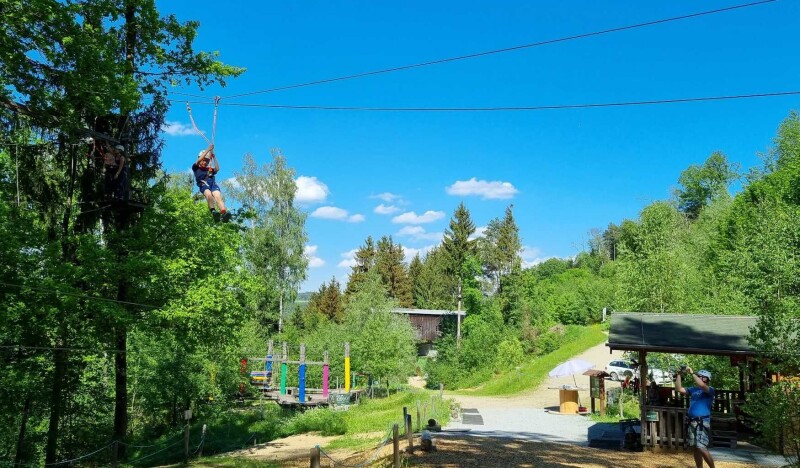 Hochseilgarten Kaolinum Rope Park