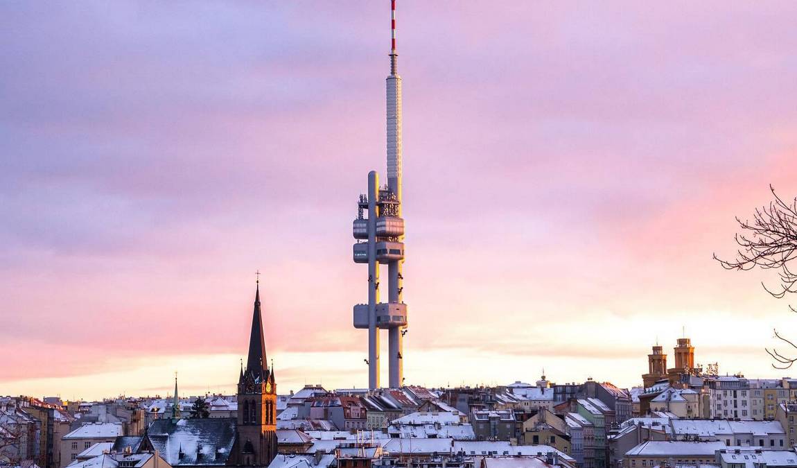 prague tv tower - zizkov television tower photo 4