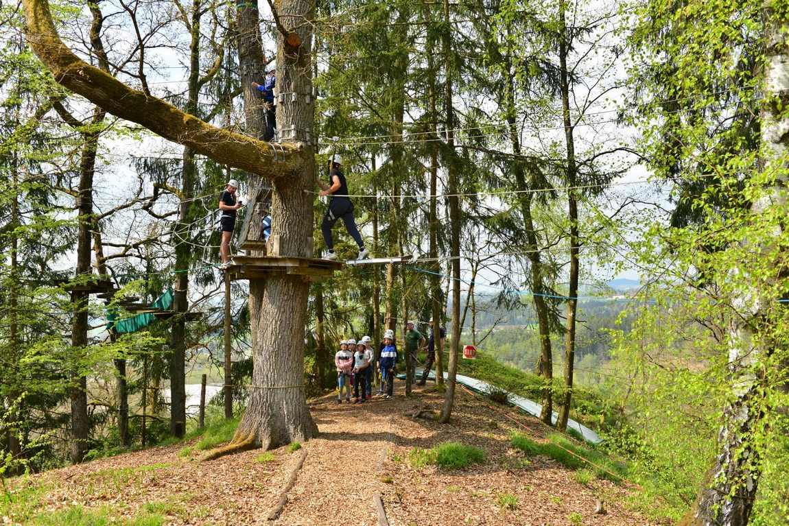 hochseilgarten kaolinum rope park photo 1