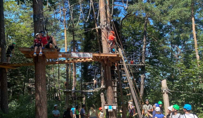 Kletterpark Waldbad Anif
