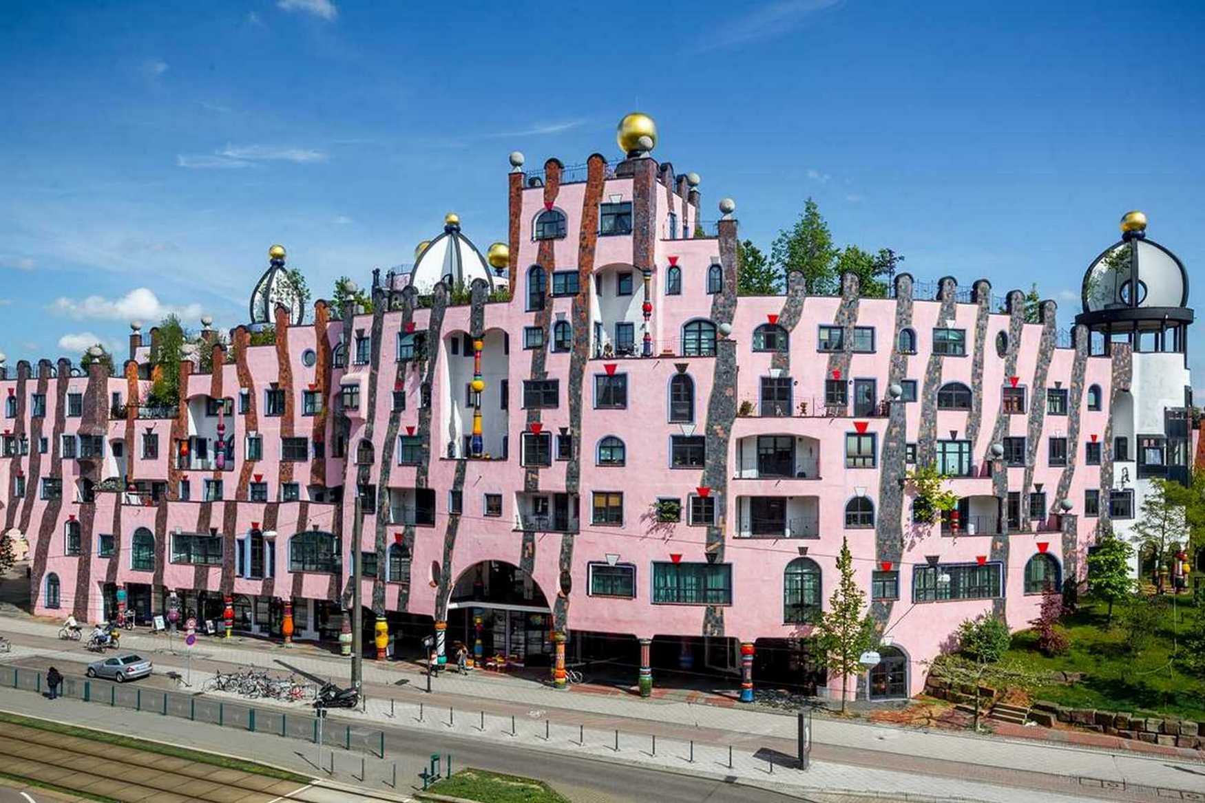 Hundertwasser's Green Citadel of Magdeburg