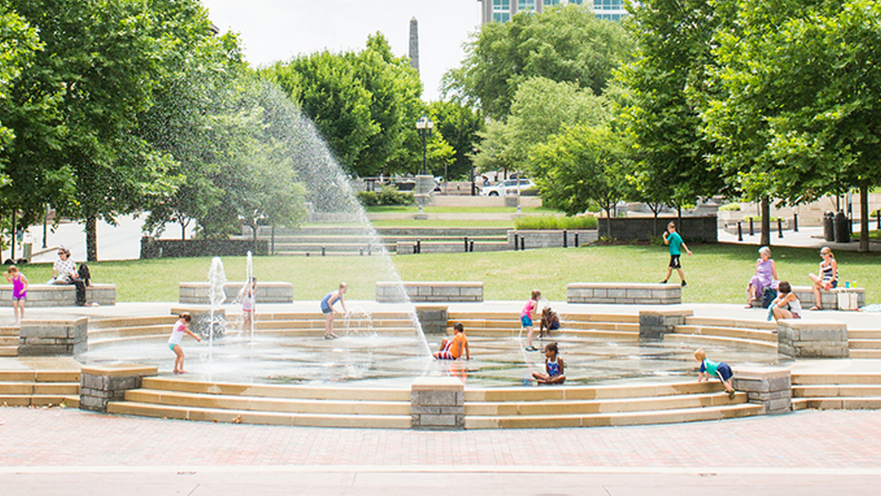 Splashville Water Play Fountain