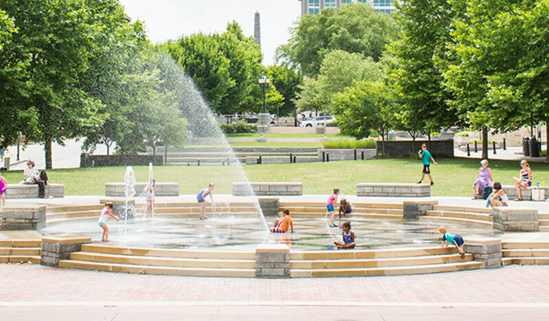 Splashville Water Play Fountain