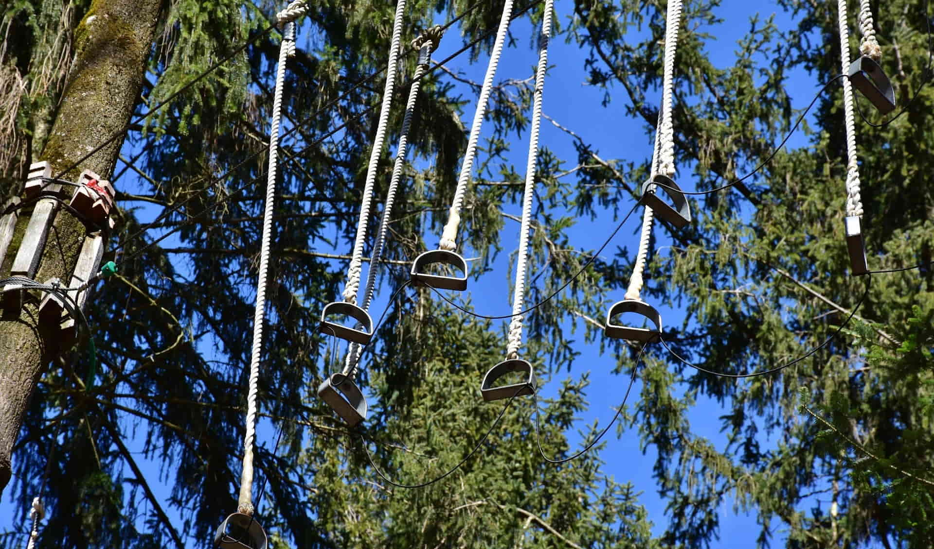 Woodland climbing park Faistenau