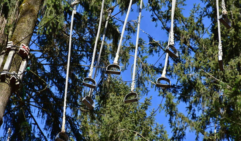 Woodland climbing park Faistenau