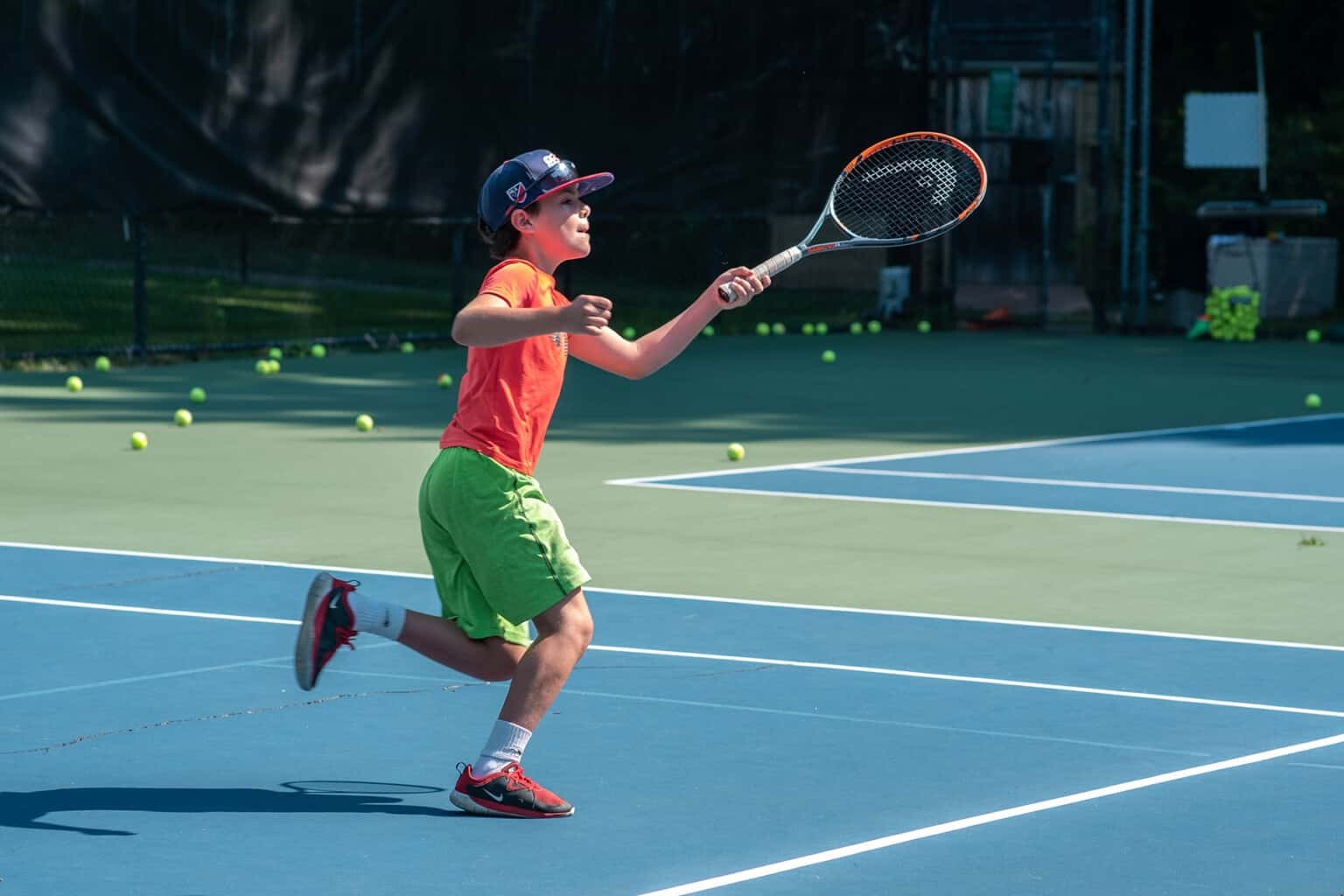 JCC Greater Boston Youth Tennis Camp photo 1