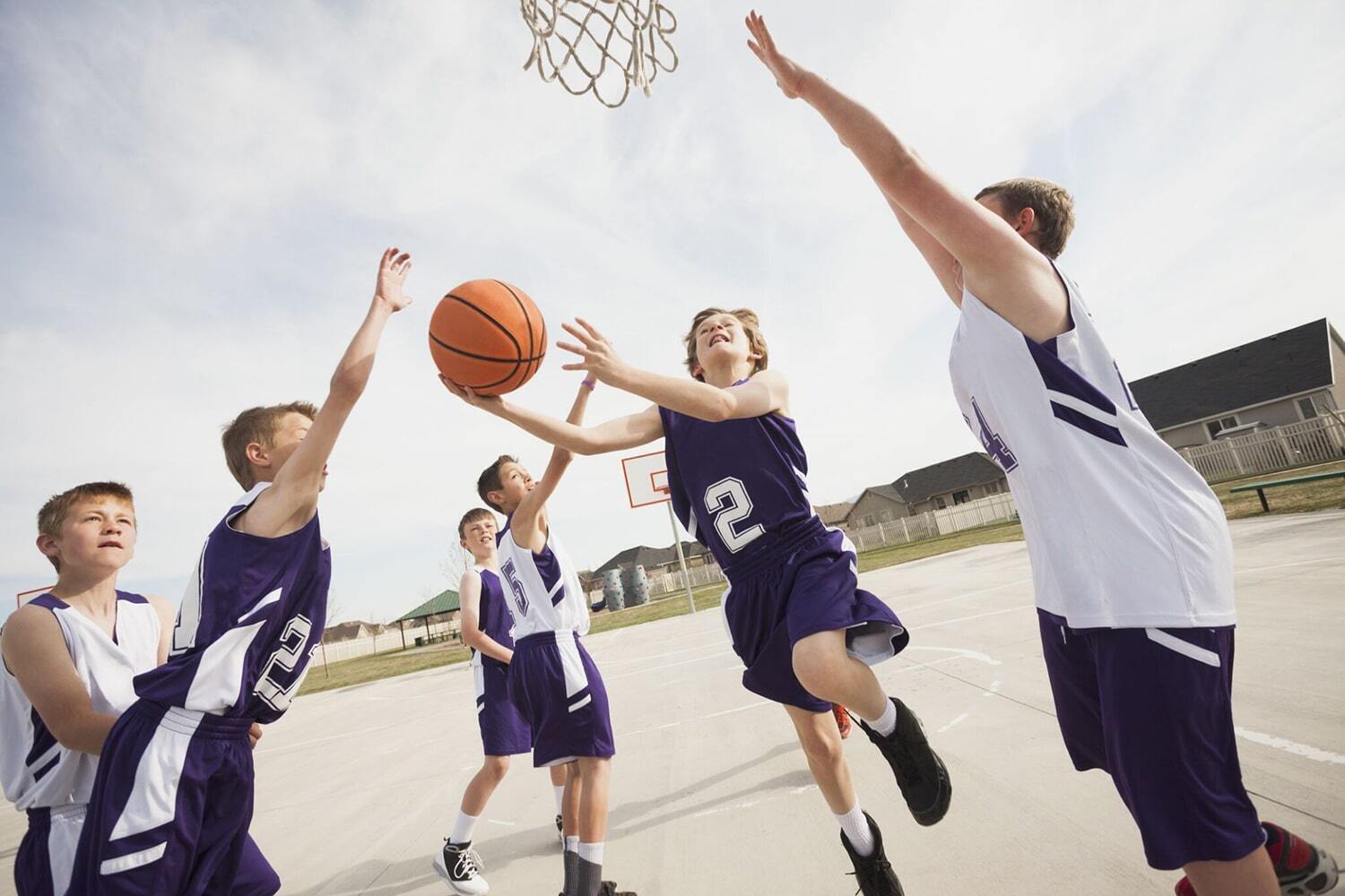 Nike Basketball Camp At Meadow Glen Middle School