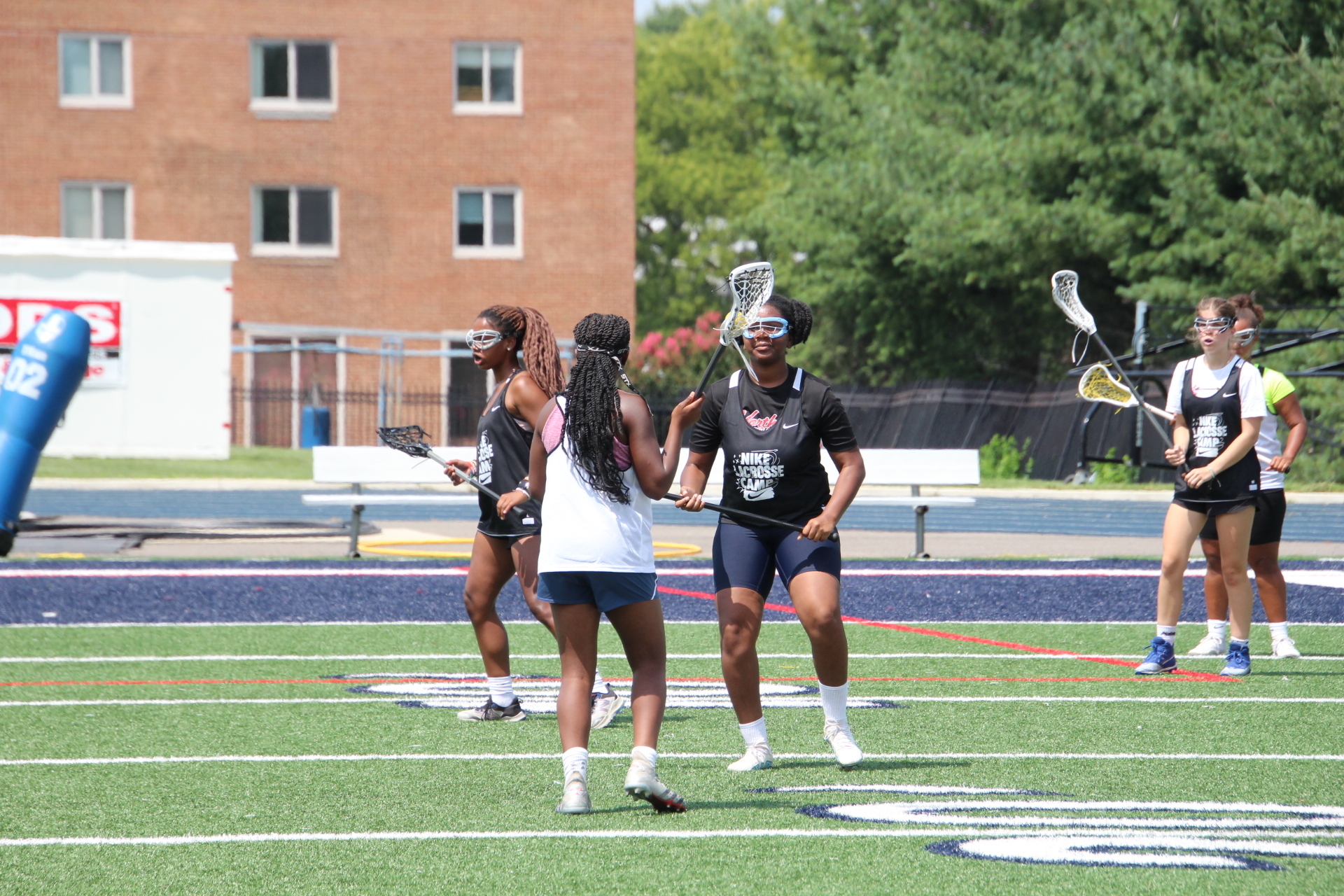 Nike Girls Lacrosse Camp At Adrian College