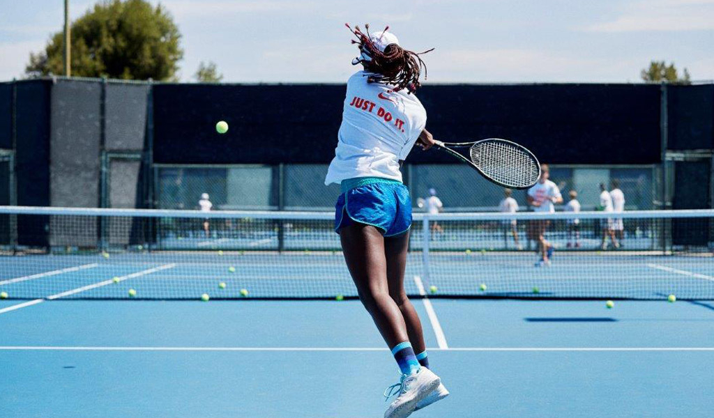 Nike Tennis Camp At Settler's Park