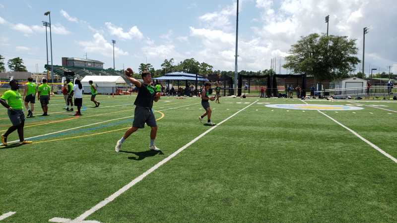 Offense-Defense Football Camp at Spring Hill College