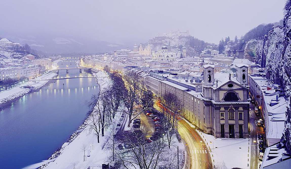 salzburg in january photo 2