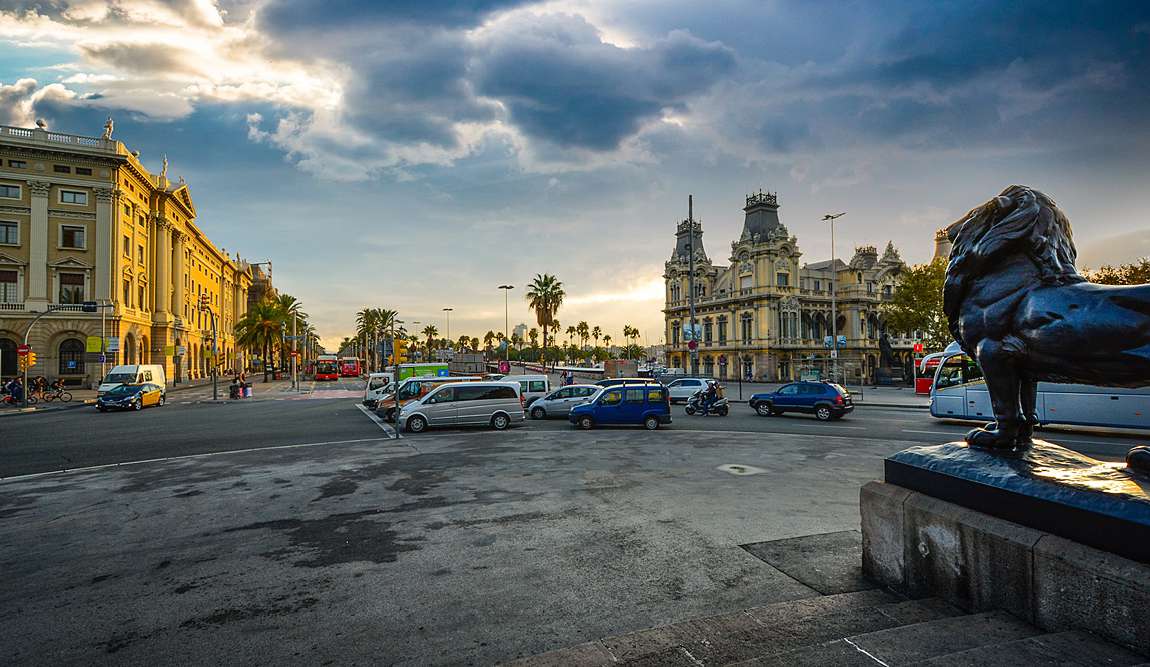 barcelona in october photo 2