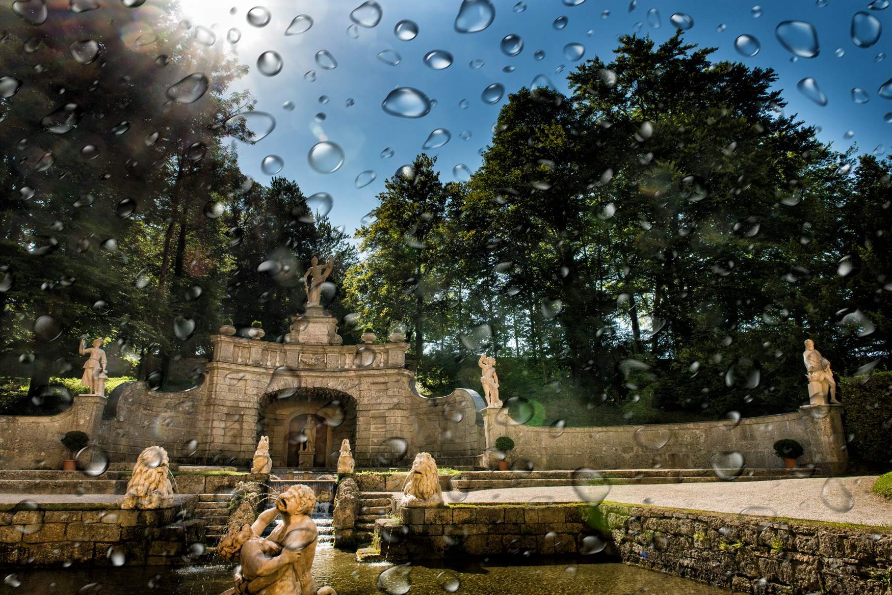 Дворец Хелльбрунн фото 1