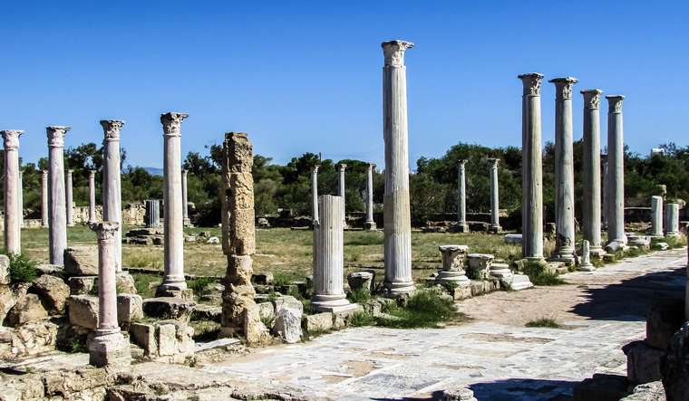 древний город саламин фото 2