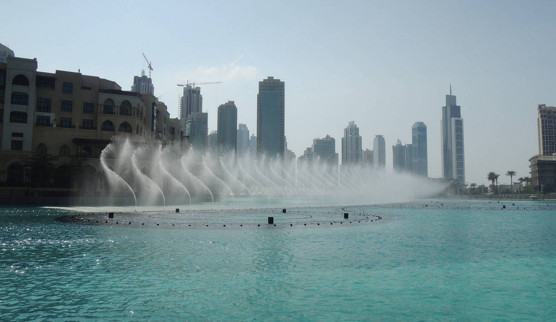 Поющие Фонтаны в Дубае