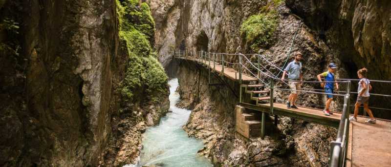 Приключенческая Тропа Leutasch Spirit Gorge