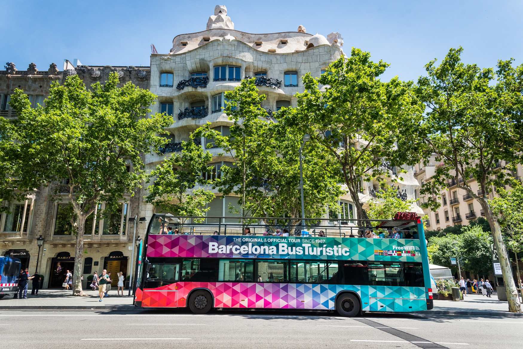 Туристический Автобус в Барселоне