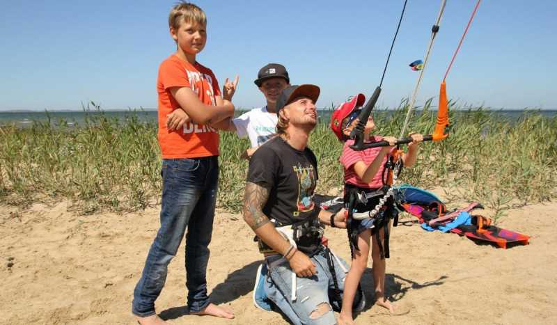 Детско-семейный кайт-лагерь