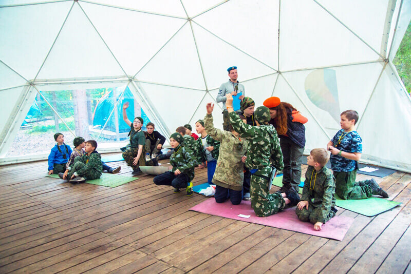 Курс молодого бойца Полевые учения (палатки) фото 1