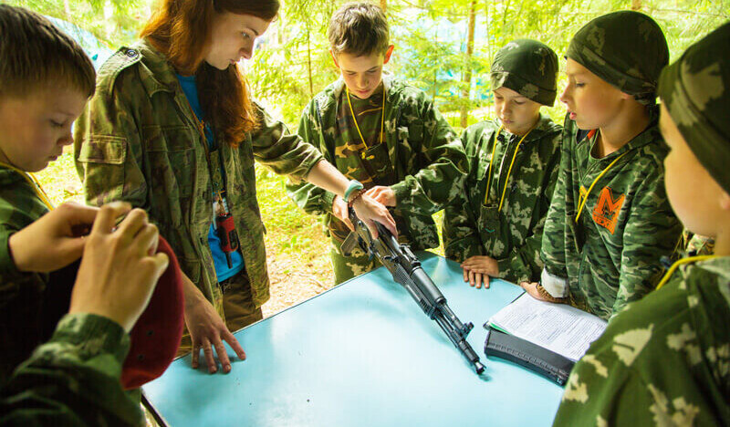 Курс молодого бойца Полевые учения
