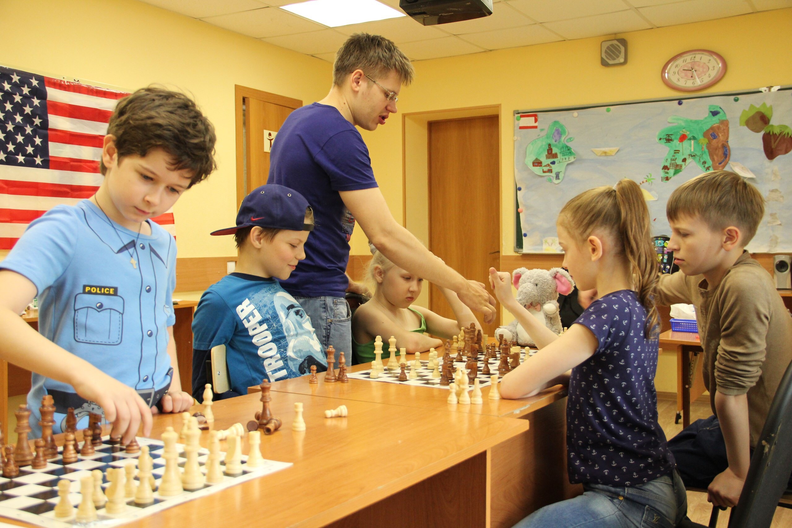 Языковой шахматный лагерь школы ГАРДЭ в INTERLANG