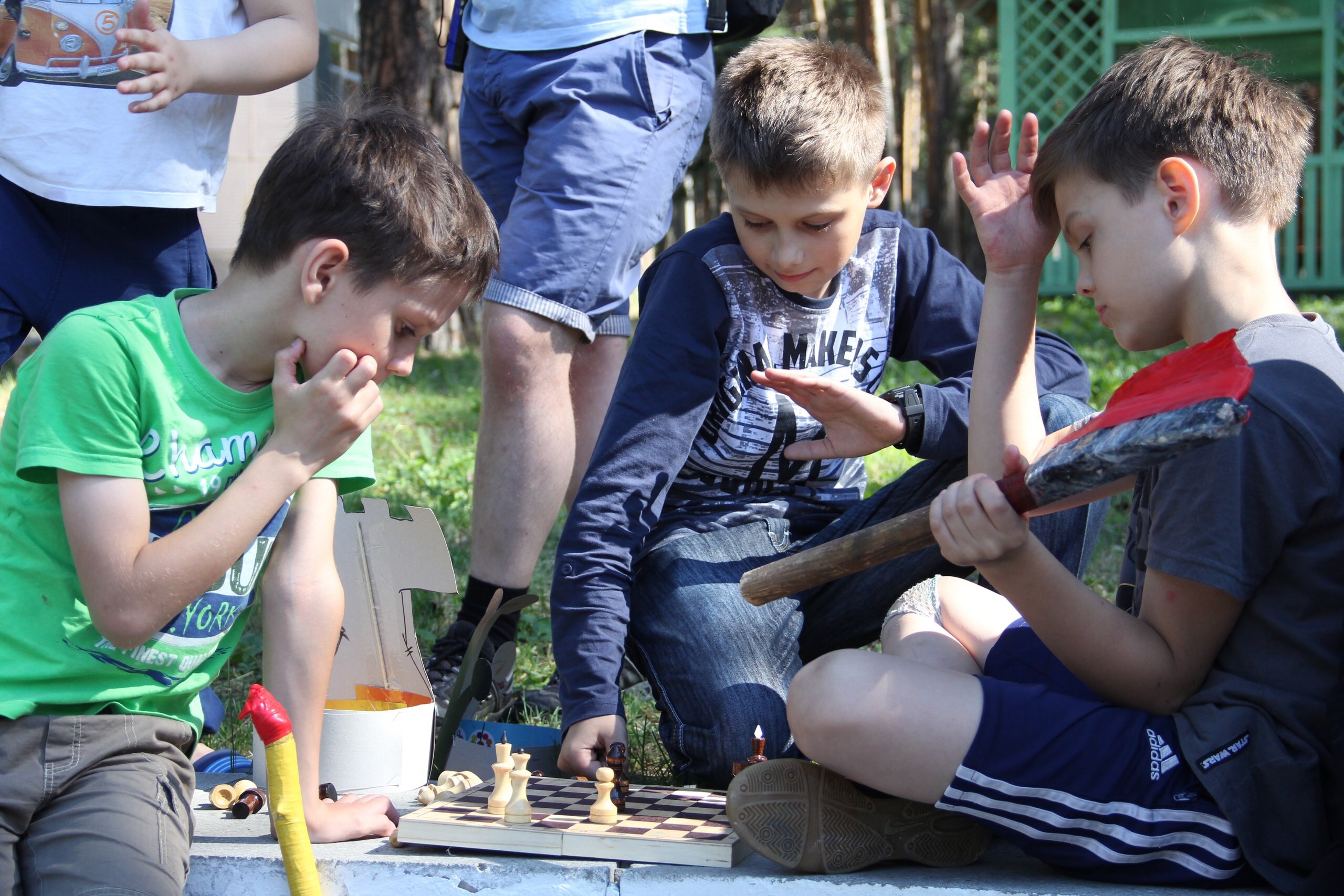 Языковой шахматный лагерь школы ГАРДЭ в INTERLANG фото 1