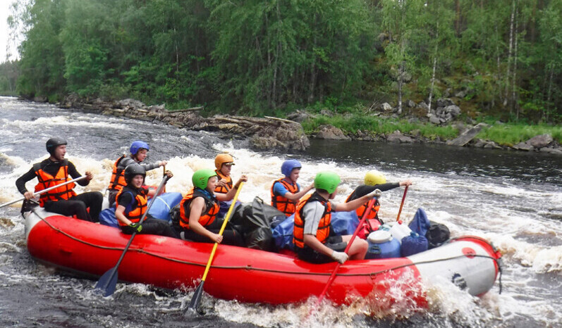 Робинзонада. Водный поход в Карелии. Юниор
