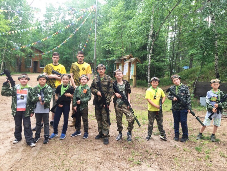 Валдайская Робинзонада Лазерные войны фото 1