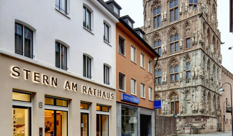 Stern am Rathaus