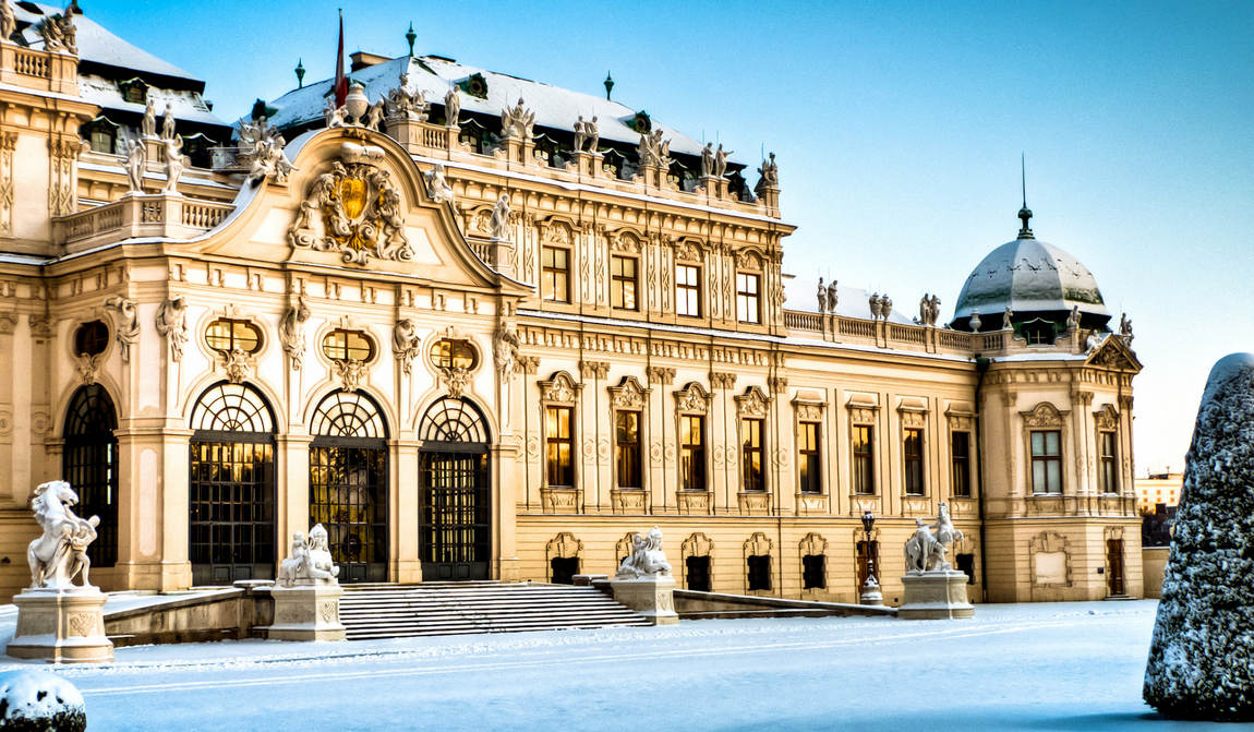 австрия в январе: тишина в музеях, веселье в горах фото 6