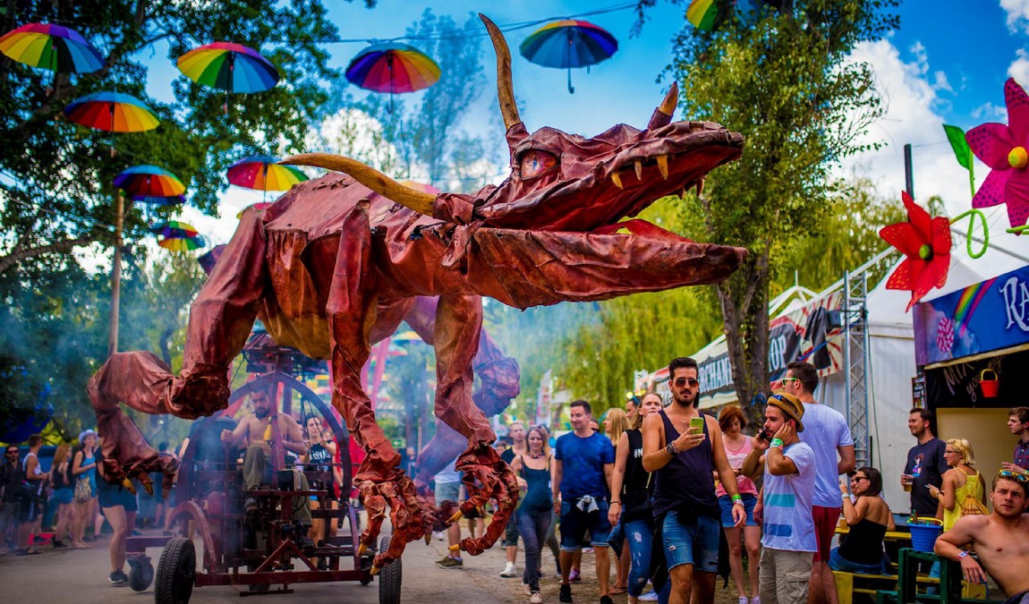 Музыкальный фестиваль Sziget в Будапеште