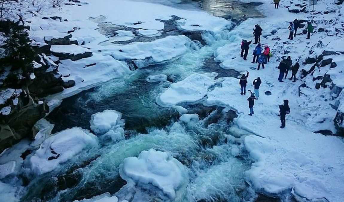 Экскурсионный отдых в Буковеле: водоспад Пробий