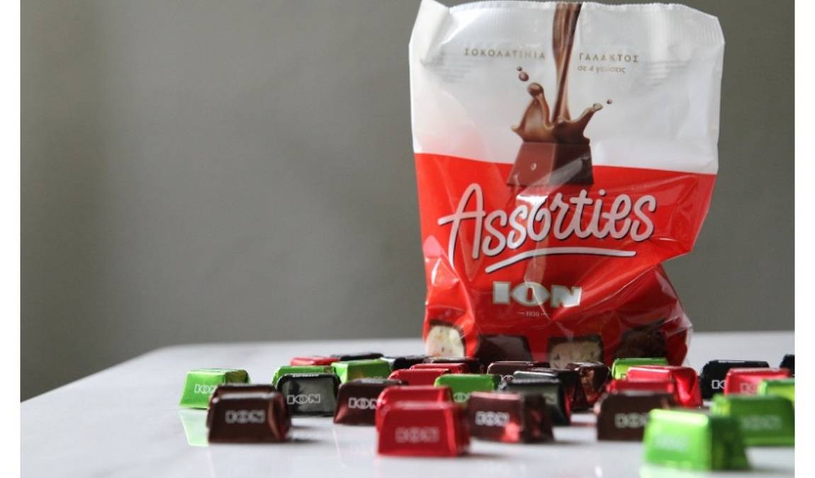Шоколадные изделия ION из Афин