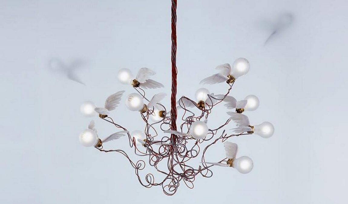 Дизайнерский светильник в Мюнхене