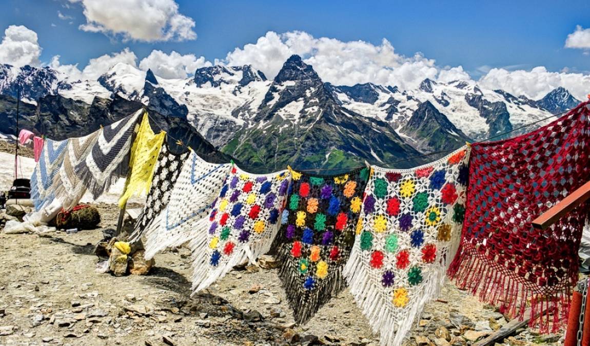 Шопинг в Домбае