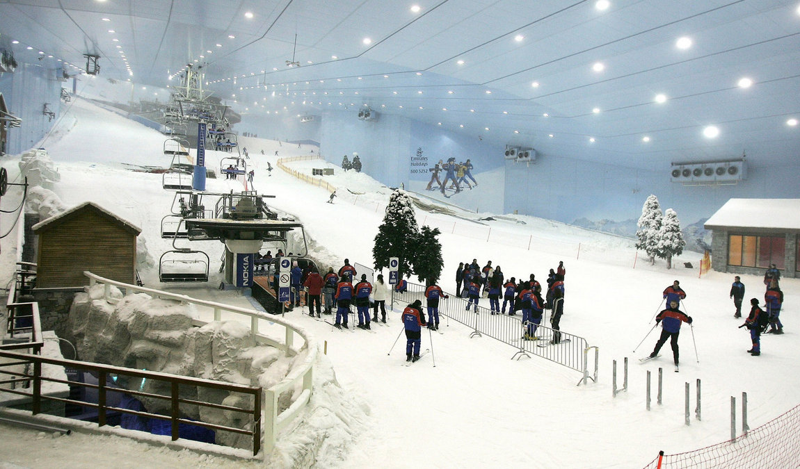 Горнолыжный комплекс Ski Dubai