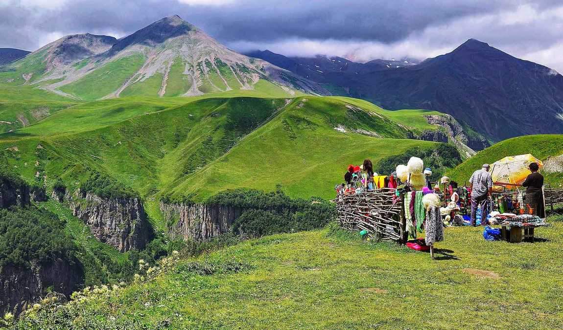 Отдых в горах Грузии