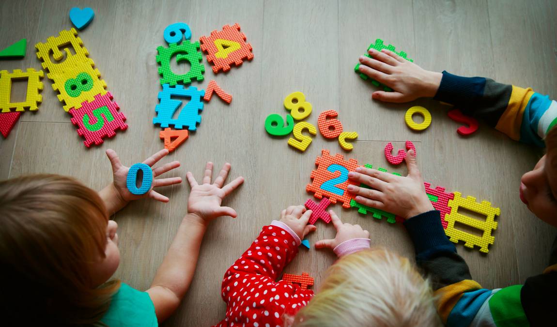 Математические игры для детей 3 лет