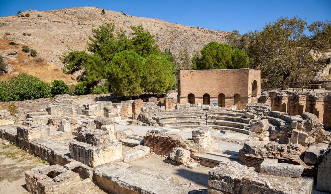 Экскурсионный отдых на Крите - древний город Гортина
