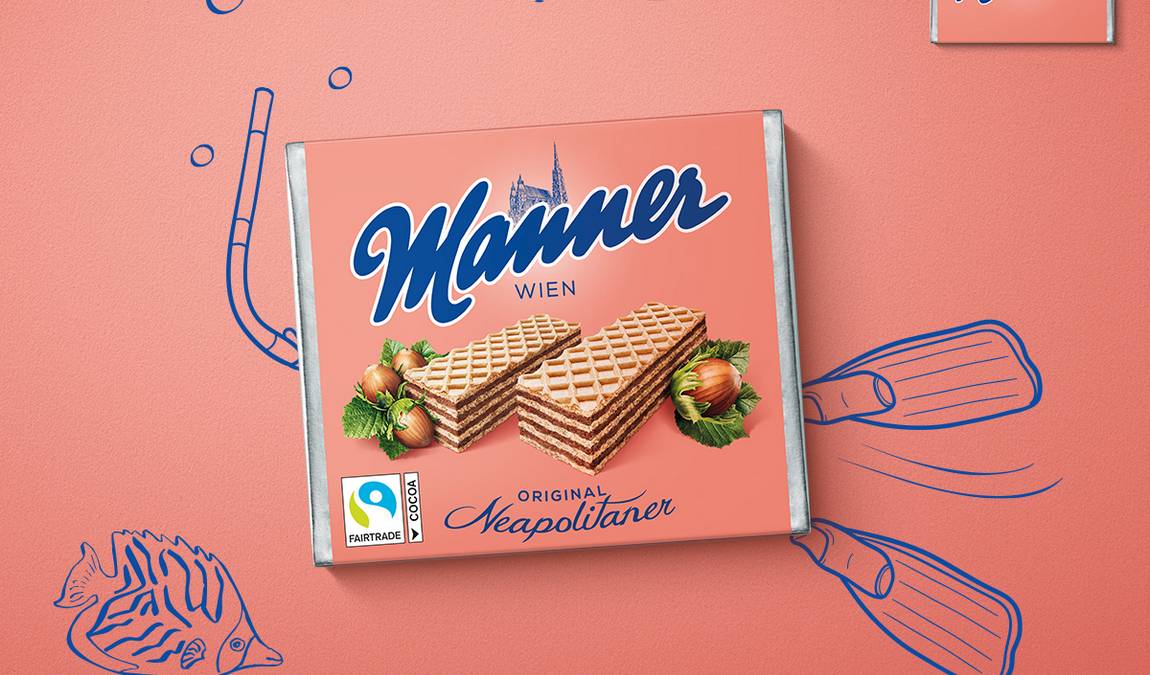 Сувениры из Вены: Вафли с ореховой начинкой «Маннершниттен»