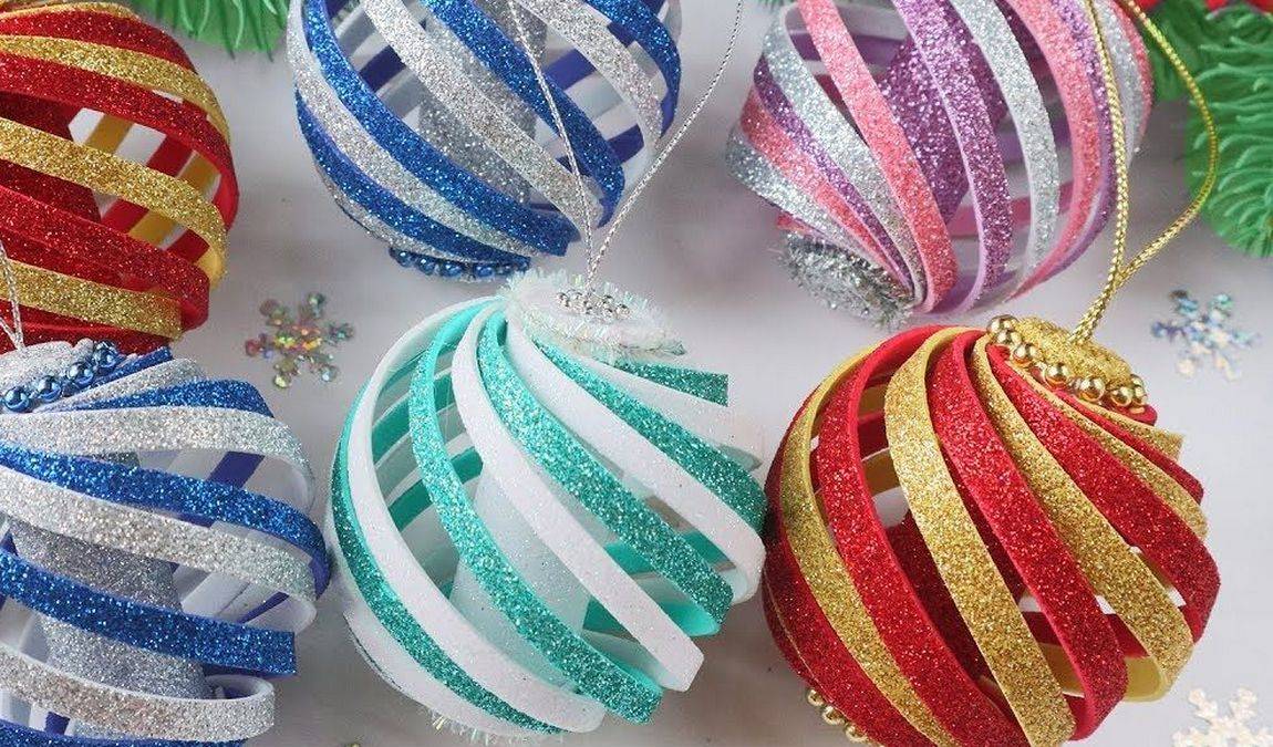 Елочные шары своими руками 2023: креативные идеи к празднику