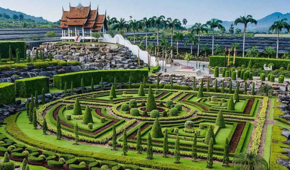 Тропический сад Нонг Нуч в Паттайе