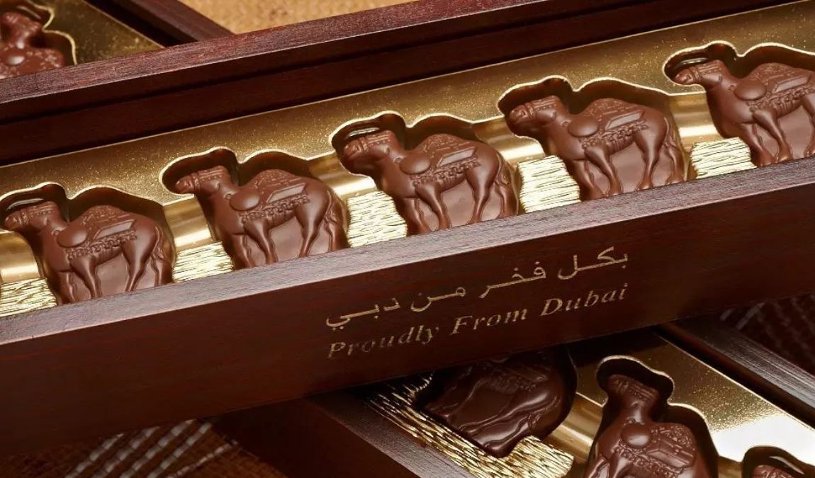 Сладкий подарок ребенку из Дубая – шоколад с верблюжьим молоком в форме верблюда