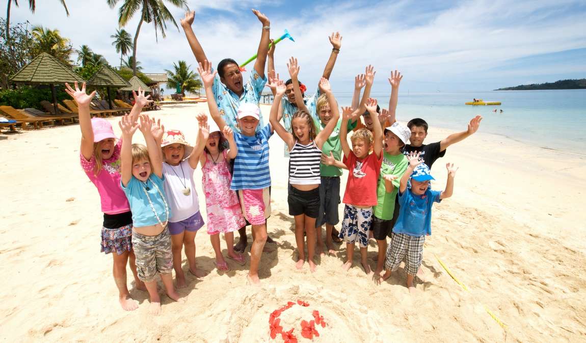 Развлечения на пляже для детей