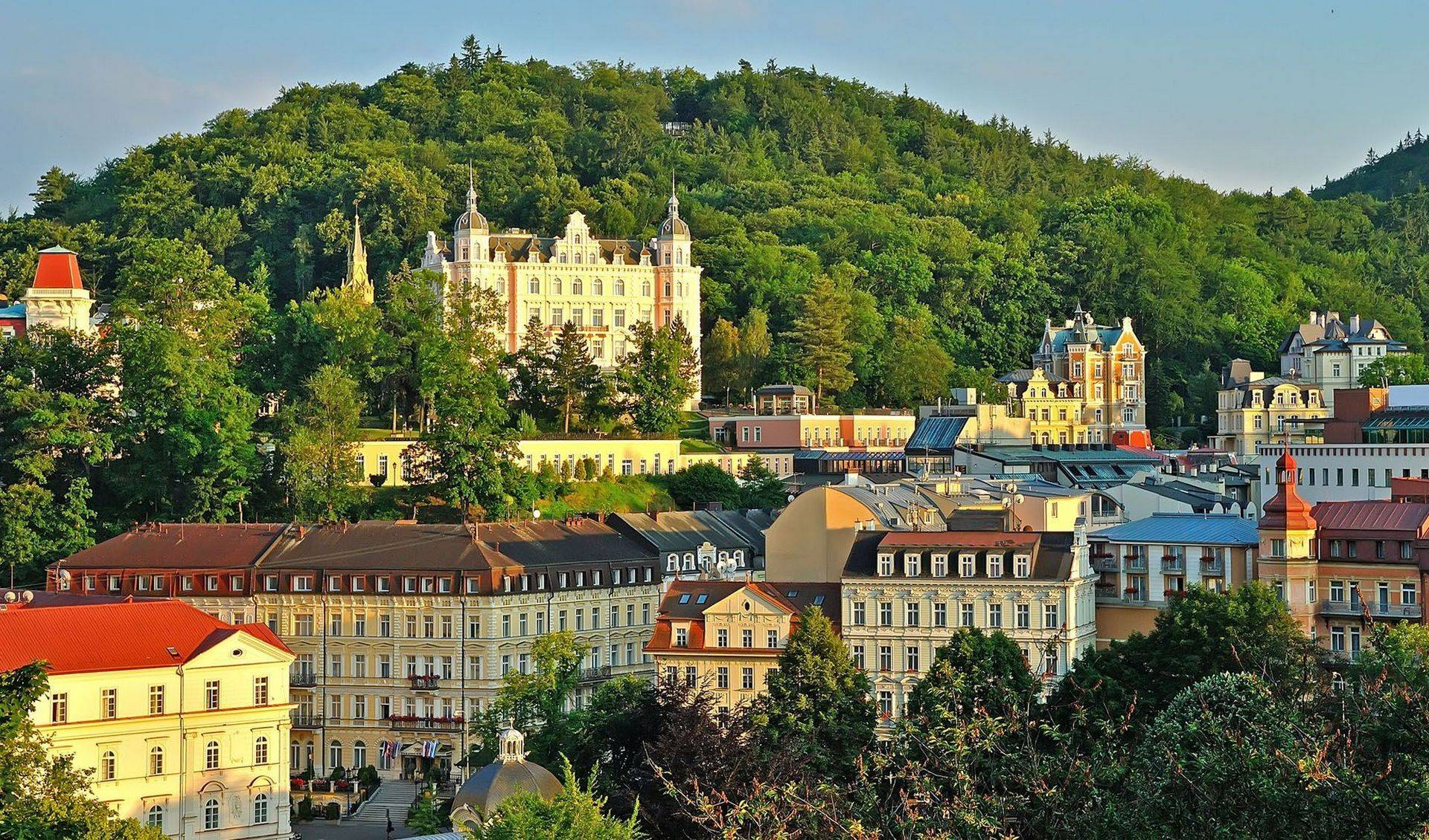 Karlovy Vary in June: total relaxation